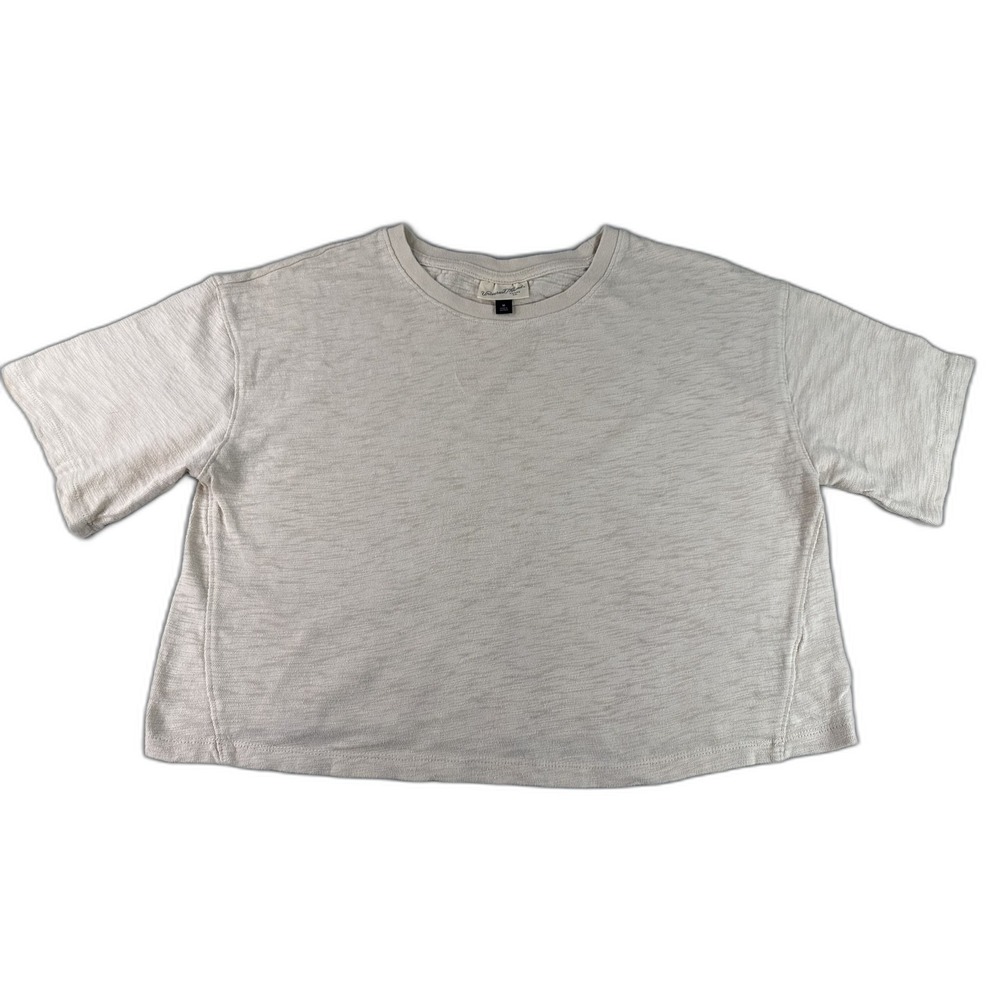 Universal Thread Short Sleeve Crewneck Tee Gray M Cotton Solid Unisex